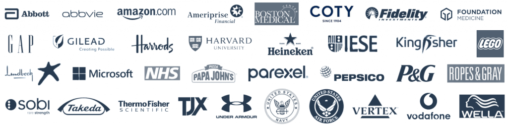 TypeCoach Client Logos for personality type training