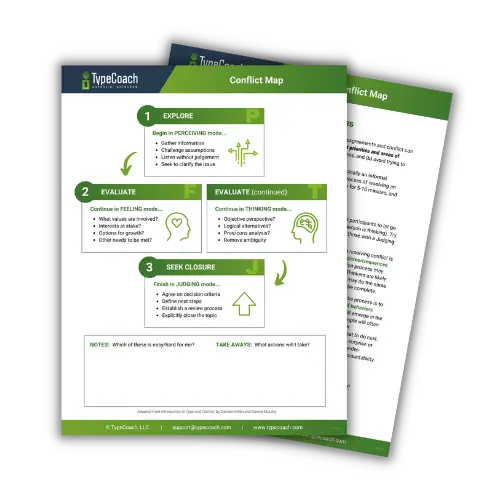 Conflict Map Laminate