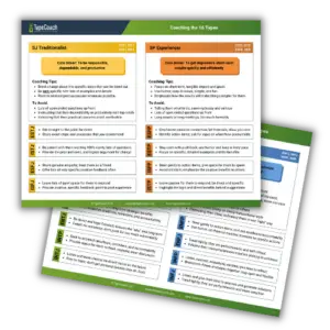 Coaching the 16 Types Laminate