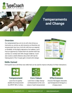 Brochure - Programme de changement