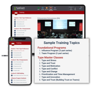 Vídeos de formación bajo demanda de TypeCoach
