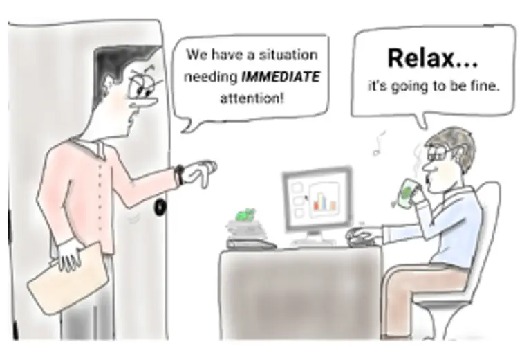 Urgency around important deadlines - Toomey & Toomey cartoon