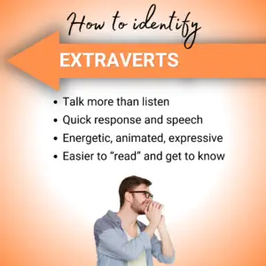 How to identify extraverts