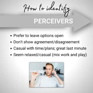 how to identify perceivers