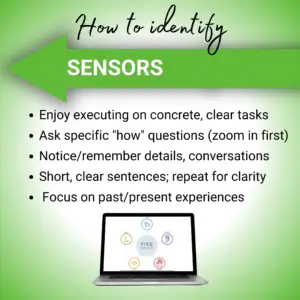 How to identify sensors
