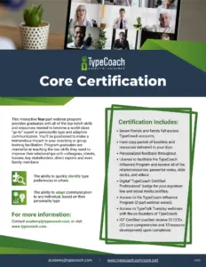 Core Certification Program Brochure